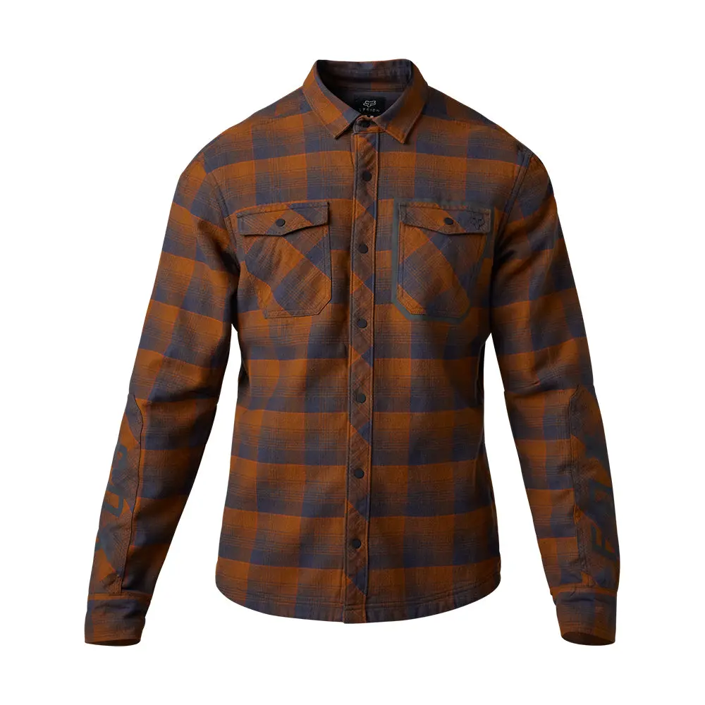 Fox Defend Drive Windblock Flannel Ls Shirt [Nutmeg] 1