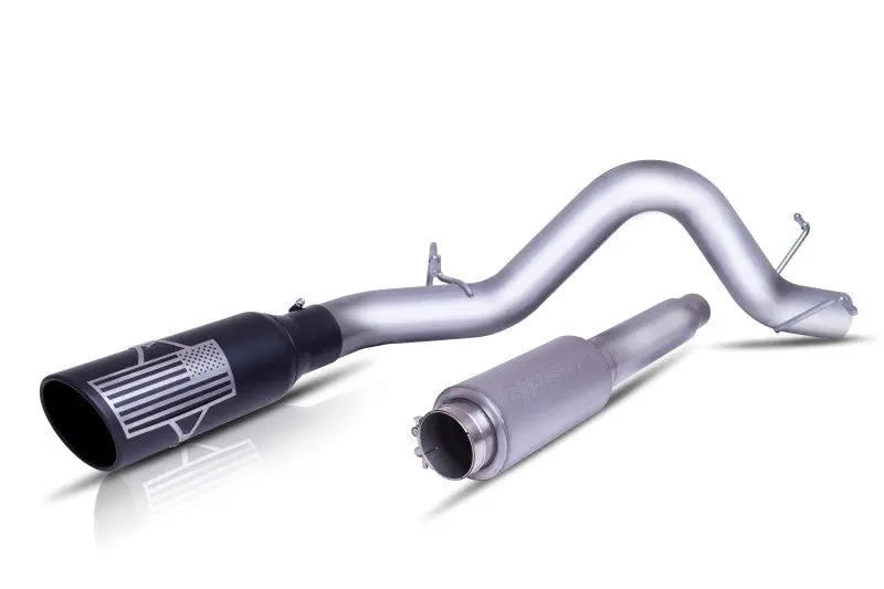 Gibson Patriot Series 4-Inch Cat-Back Exhaust System – Stainless Steel, Single Exit For 2007–2009 Gmc Sierra 1500 Sle 6.0L 1