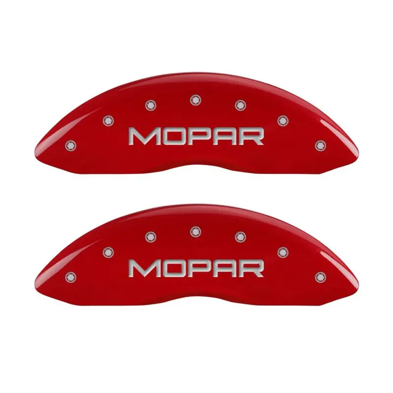 Mgp Engraved Red Caliper Covers – Full Set (Front & Rear) For Mopar Vehicles 1