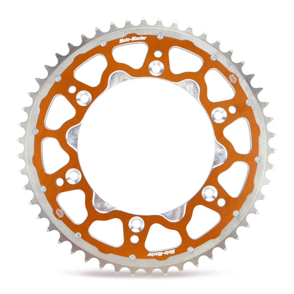 Sprocket Rear Moto Master Fusion Dual Ring 50T Orange Gas Gas Mc85 Husqvarna Tc85 Ktm 105 Sx 85 Sx 1