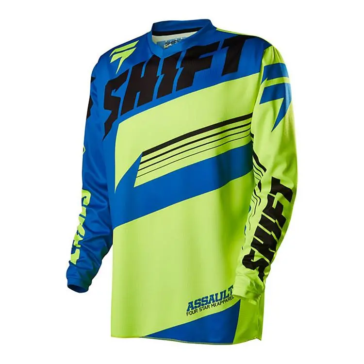 Shift Assault Jersey [Yellow/Blue] Xxl 1
