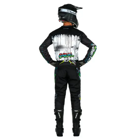 O'neal Youth Element Rancid Jersey - Black/Multi 1