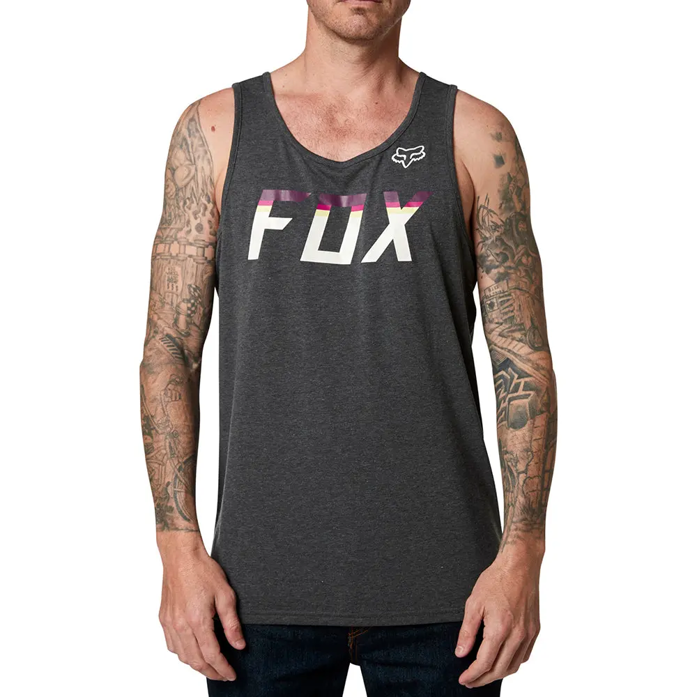 Fox On Deck Tech Tank [Heather Black] 1