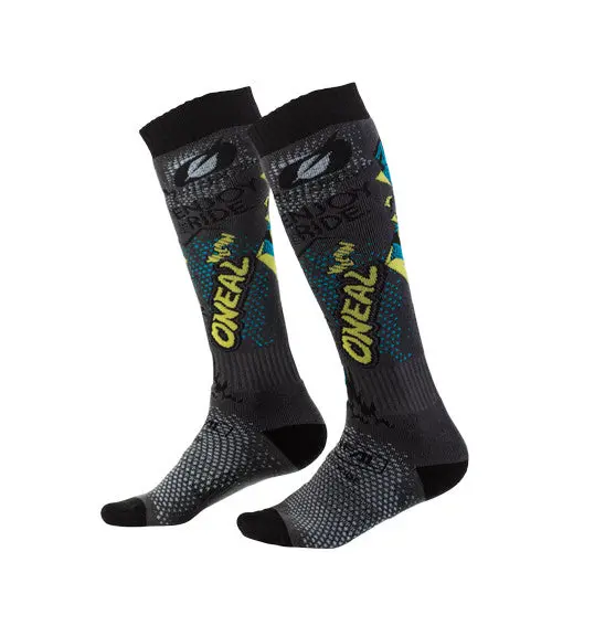 O'neal Pro Mx Villain Sock - Grey 1