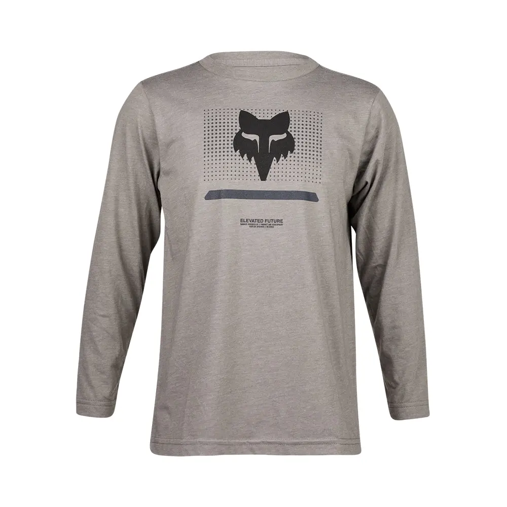 Fox Youth Optical Ls Tee [Heather Graphite] 1