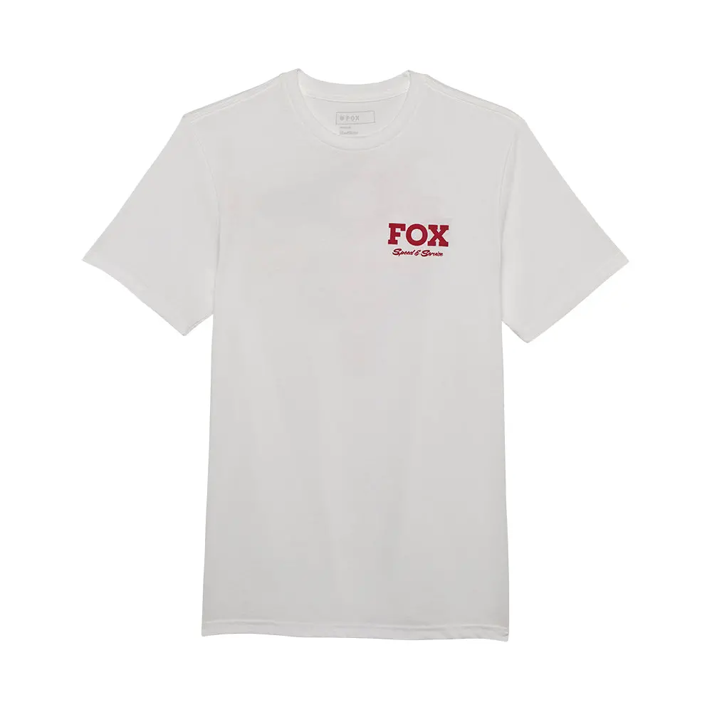 Fox Speed & Service Ss Premium Tee [Optic White] 1