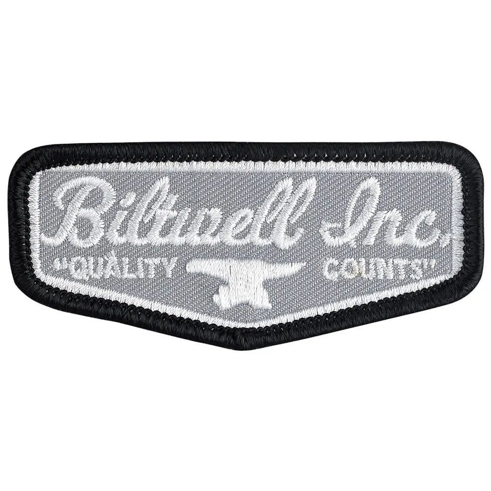 Biltwell Patch 3" [Shield Grey/Black/White] 7.6Cm 1