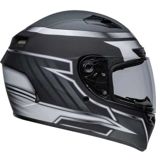 Bell Qualifier Dlx Mips Raiser Matte Black/White 1