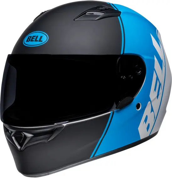 Bell Qualifier Ascent Matte Black/Cyan 1