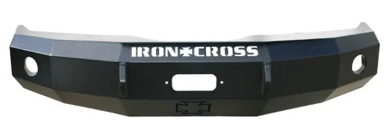Iron Cross Heavy-Duty Front Winch Bumper – Primer Finish – Fits 2011–2016 Ford F-250/F-350/F-450 Super Duty 1
