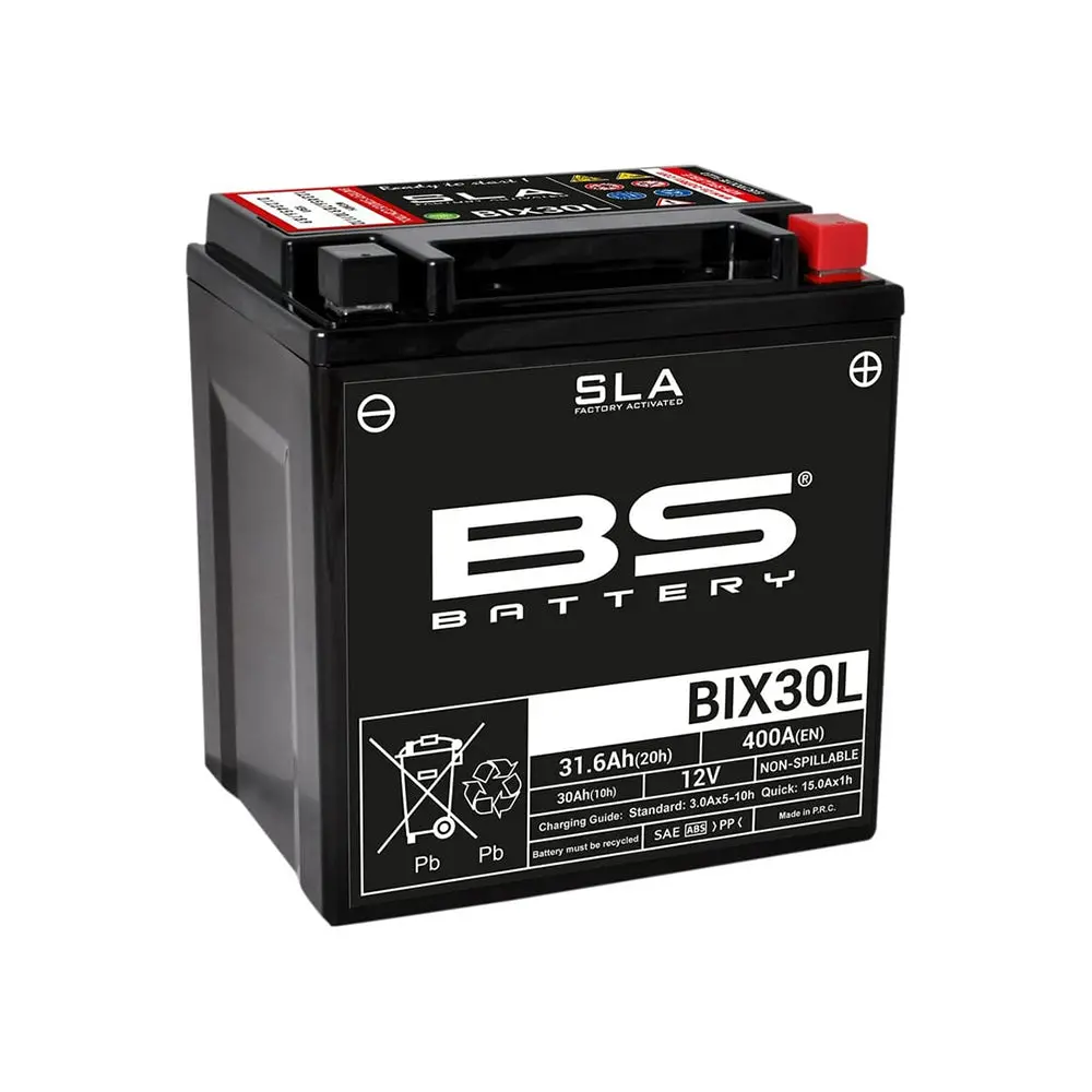 Bs Battery Bix30l Sla (Ytx30-Bs) 1