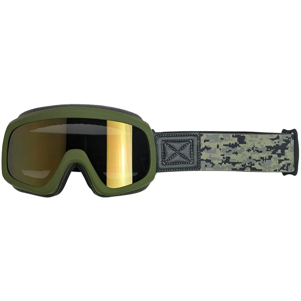 Biltwell Overland 2.0 Goggle [Grunt Olive Camo] 1