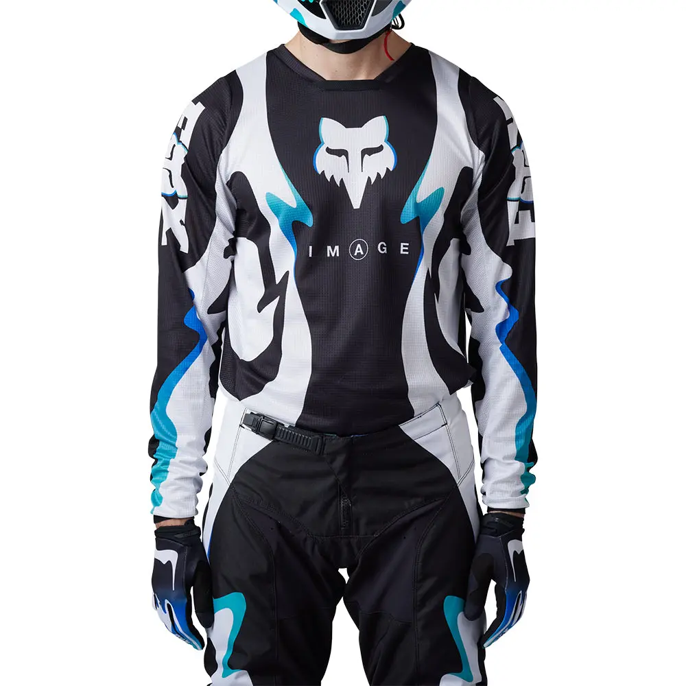 Fox 180 Kozmik Jersey [Black/White] Xxl 1