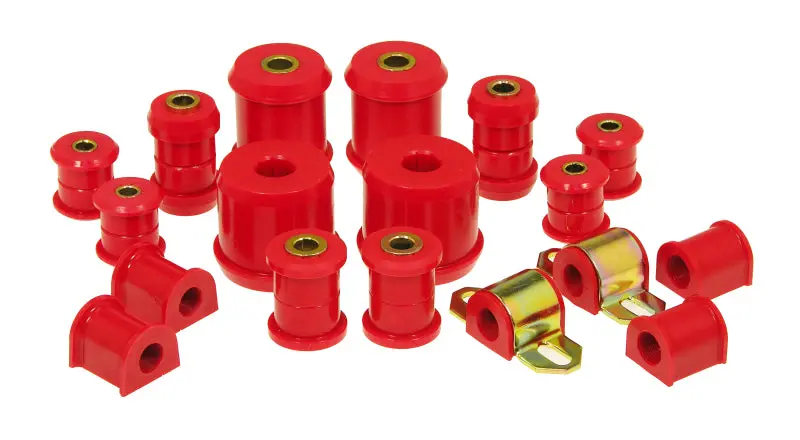 Prothane Total Suspension Bushing Kit In Red For 2000–2005 Mitsubishi Eclipse 1