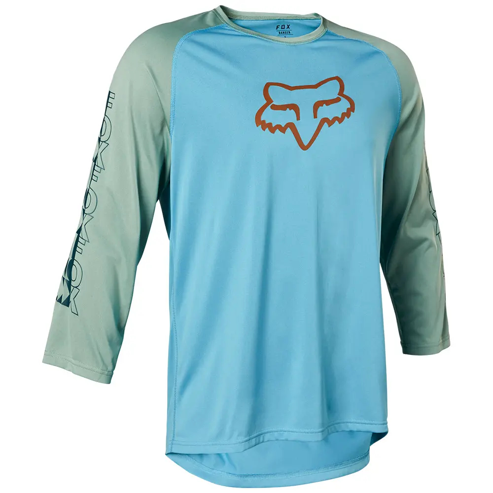 Fox Ranger 3/4 Jersey Vibe [Sulphur Blue] 1