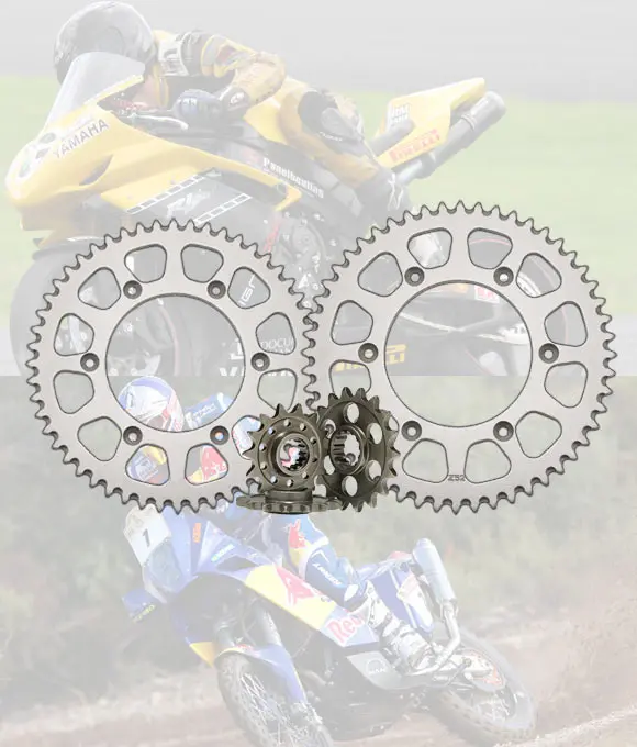 Durable Supersprox Steel Motorcycle Sprockets