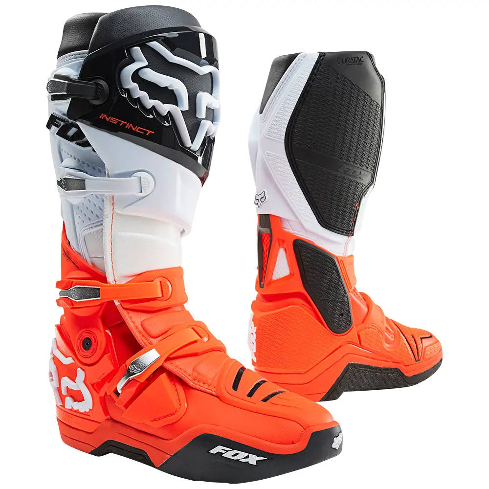 Fox Instinct Boots [Black/White/Orange] 1