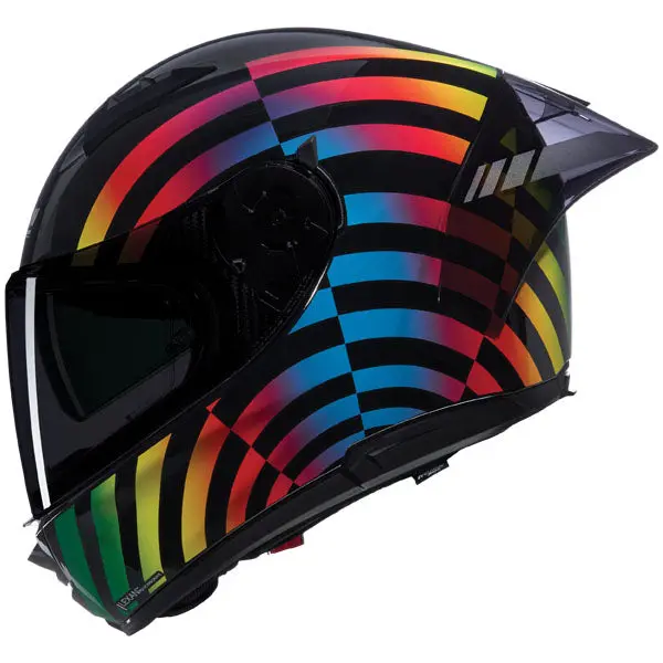 Nolan N60-6 Sport Full Face Helmet - Policromo Black/Multicolour 3