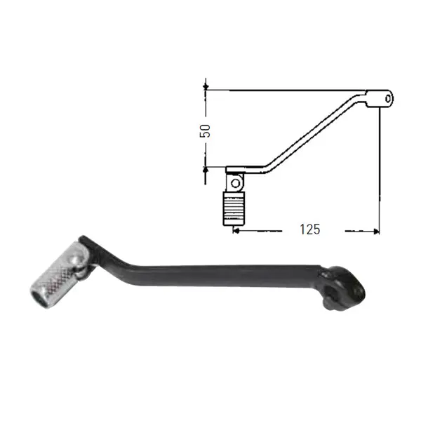 Buzzetti Gear Lever - Honda Xl600 / Xr600 / Mtx125 R / Crm125 / Crf230 1