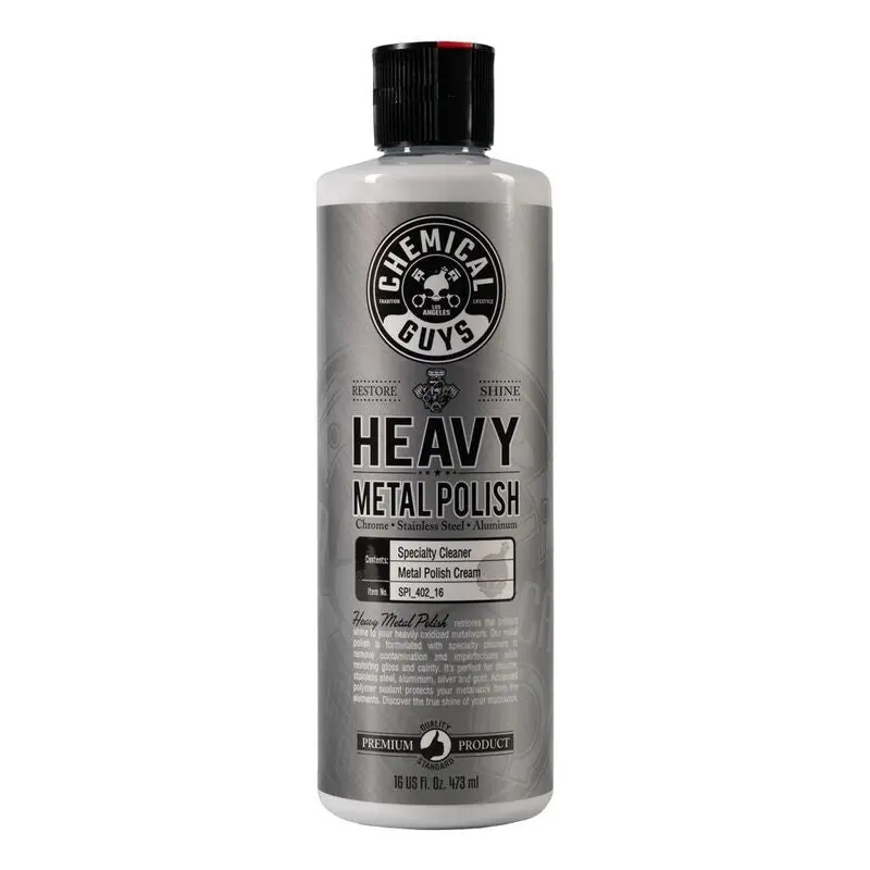 Chemical Guys Heavy Metal Polish (16 Oz) – Formula P6 For Metal Restoration 1