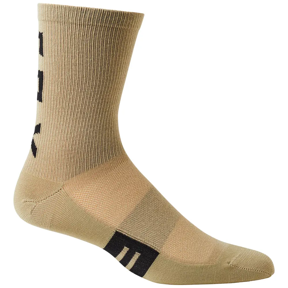 Fox 6 Inch Flexair Merino Socks [Bark] L/Xl 1