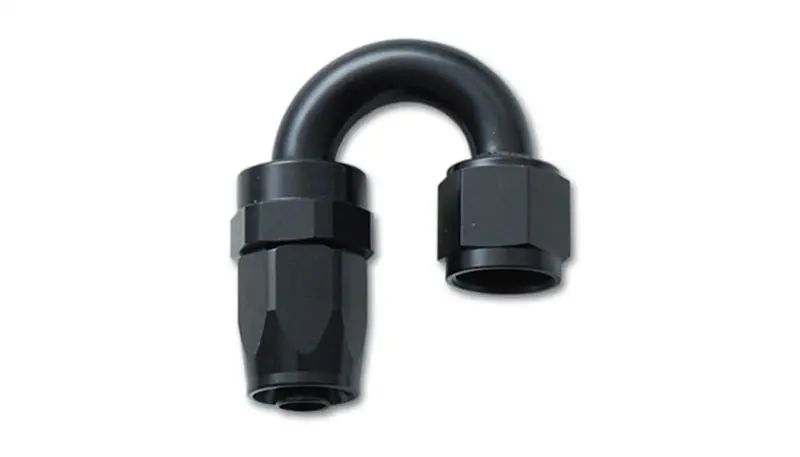 Vibrant -4An 180° Elbow Hose Fitting With Swivel Nut 1