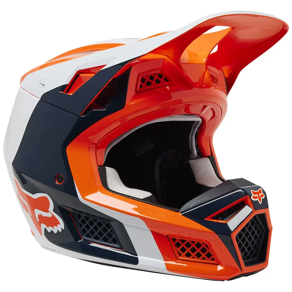 Fox V3 Rs Efekt Helmet Mips Ece [Flo Orange] 1