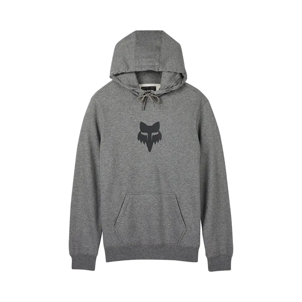 Fox Head Fleece Pullover Hoody [Heather Graphite] 1