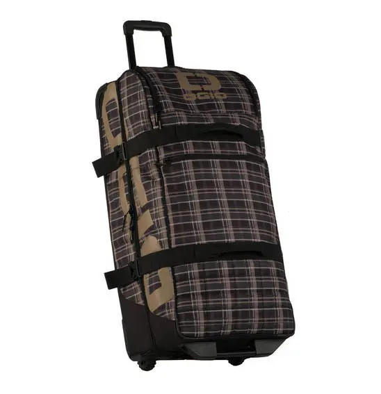 Ogio Trucker Gear Bag - Plaidley Tan/Black 1