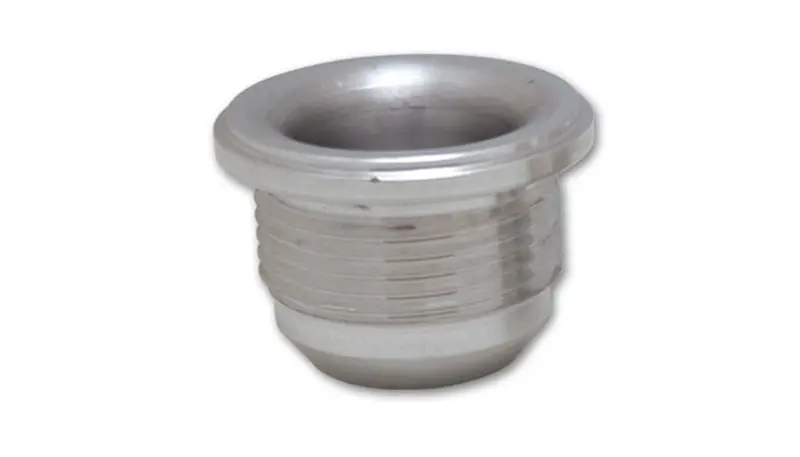 Vibrant -8 An Male Aluminum Weld Bung With 1-Inch Flange Od 1