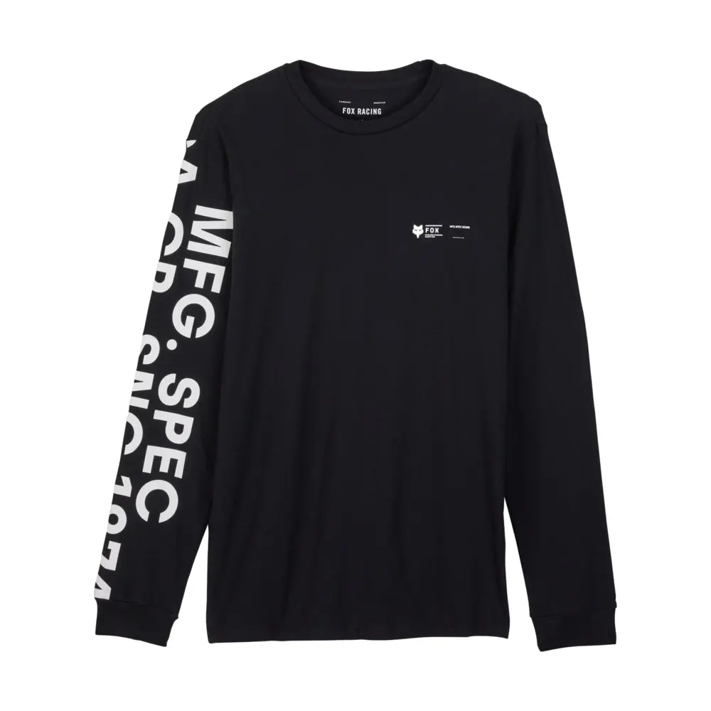 Fox Barge Premium Ls Tee [Black] 1