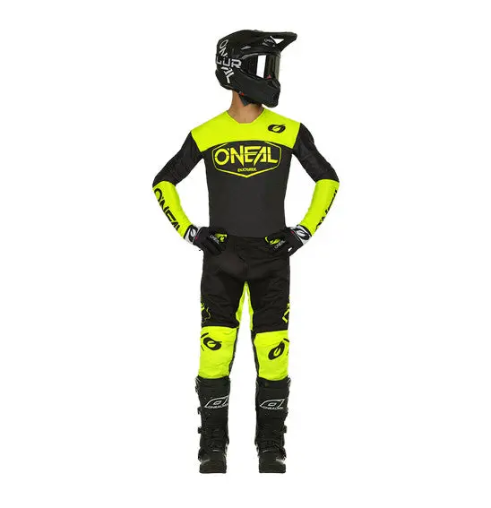 O'neal Youth Mayhem Hexx Jersey - Black/Yellow 2