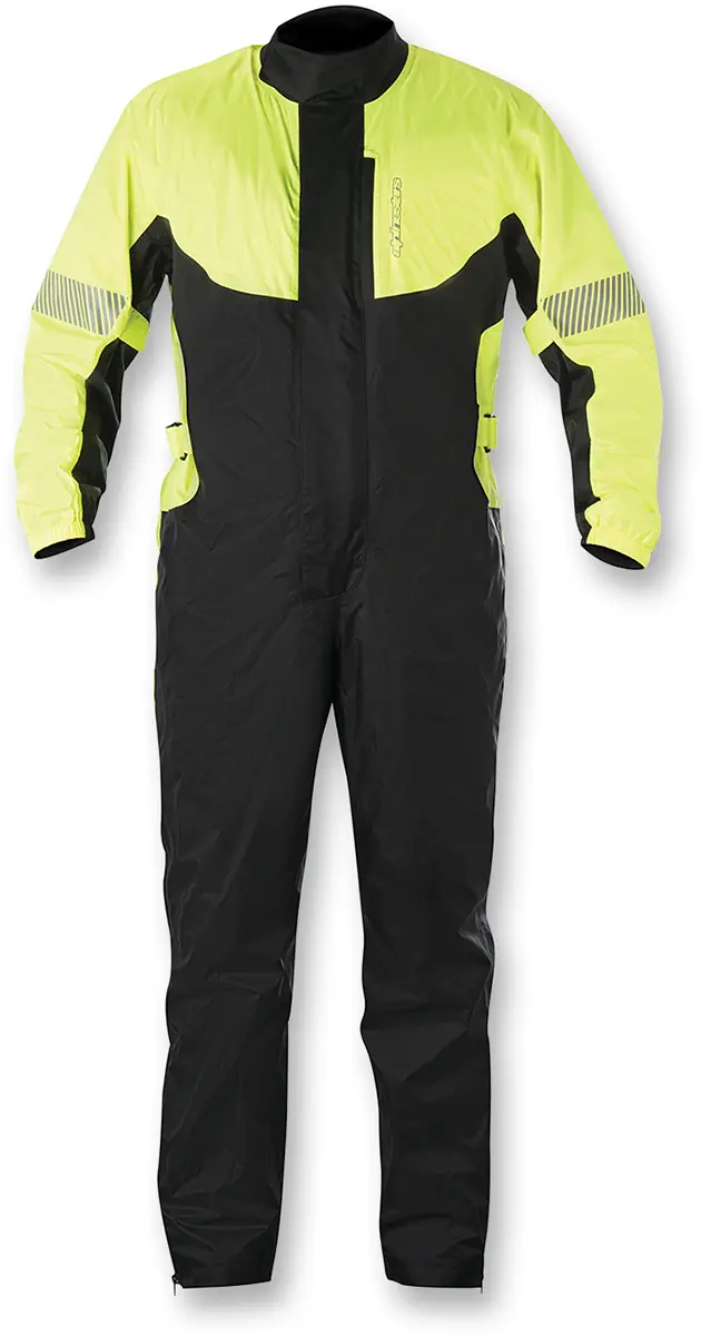 Alpinestars Hurricane Rainsuit In Fluorescent Yellow/Black – Size Small (3264617-551-S) 1