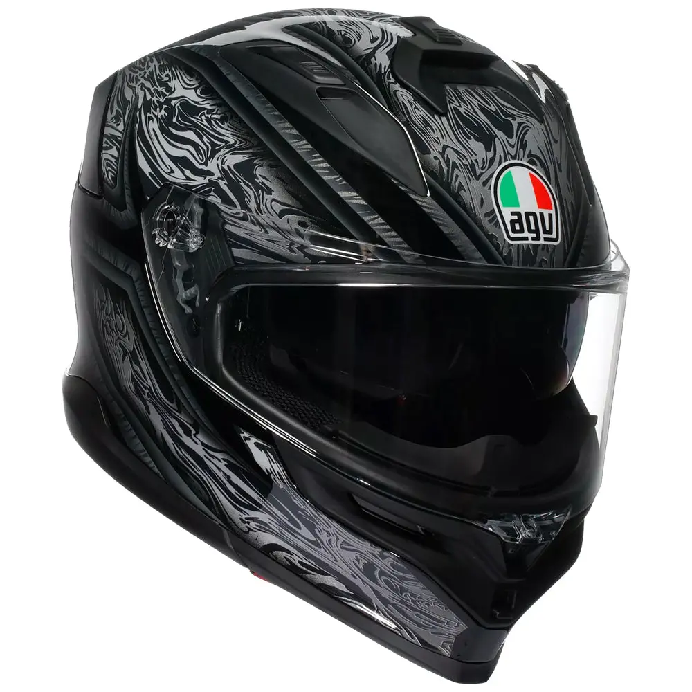 Agv K7 [Damascus Black/Silver] 1