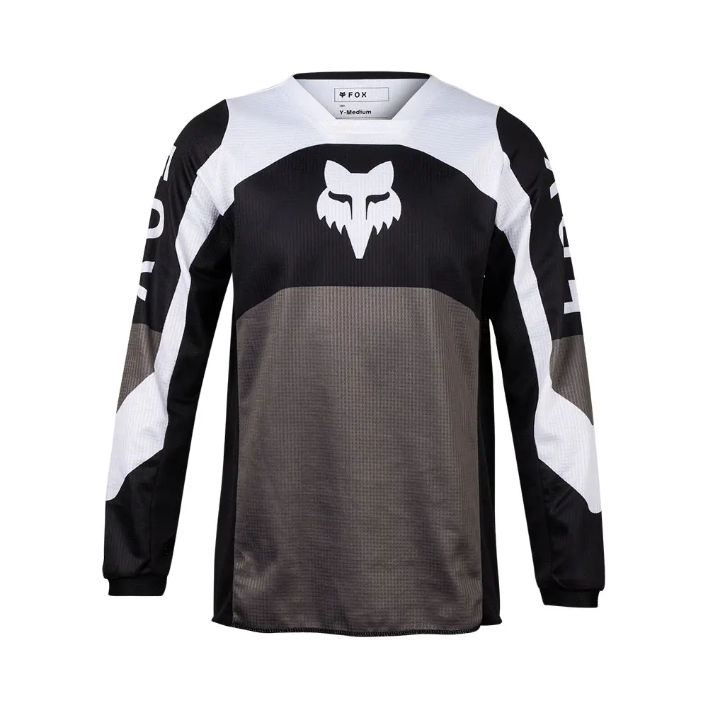 Fox Youth 180 Nitro Jersey [Black/Grey] 1