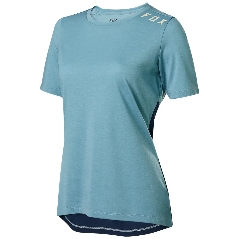 Fox Womens Ranger Dr Ss Jersey [Light Blue] 1