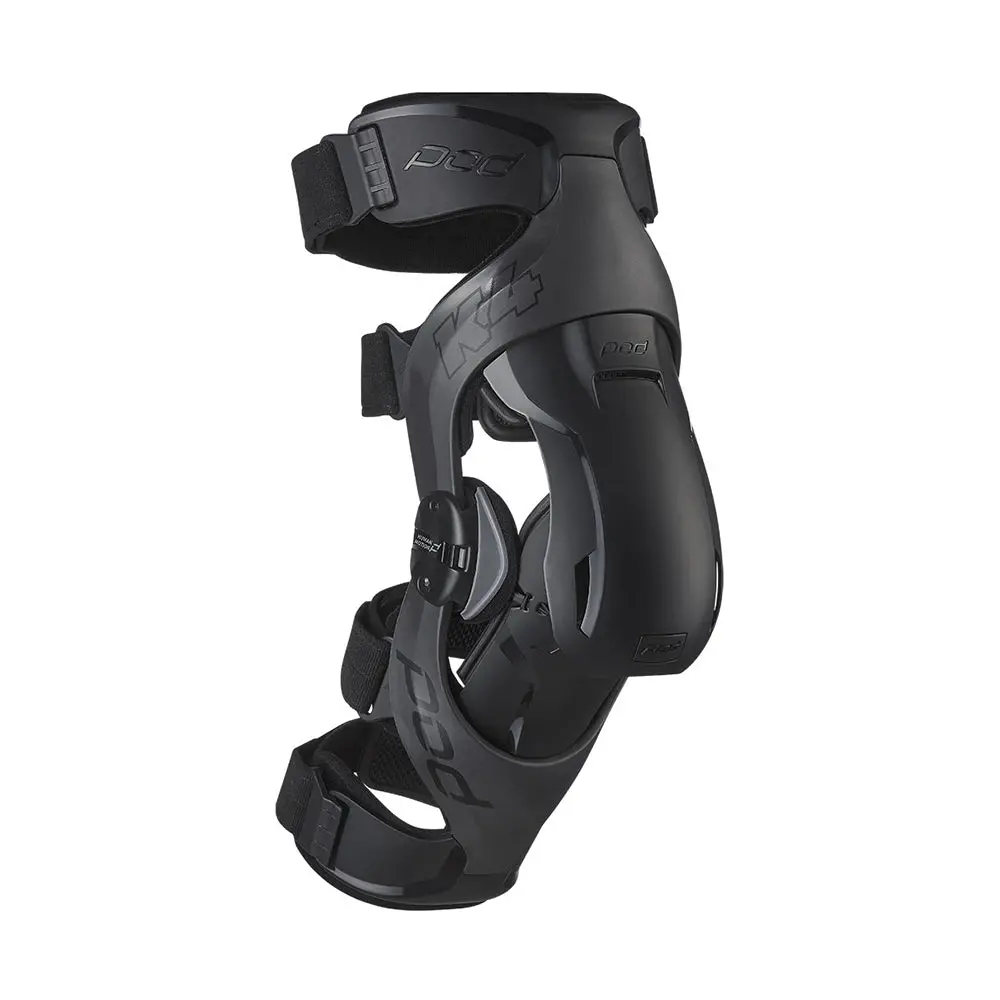 Pod K4 2.0 Knee Braces Graphite/Black Pair 1