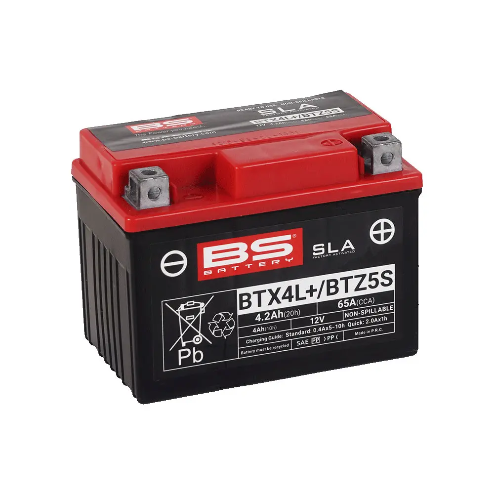 Bs Battery Btx4l+/ Btz5s Sla (Ytx4l-Bs / Ytz5s-Bs) 1