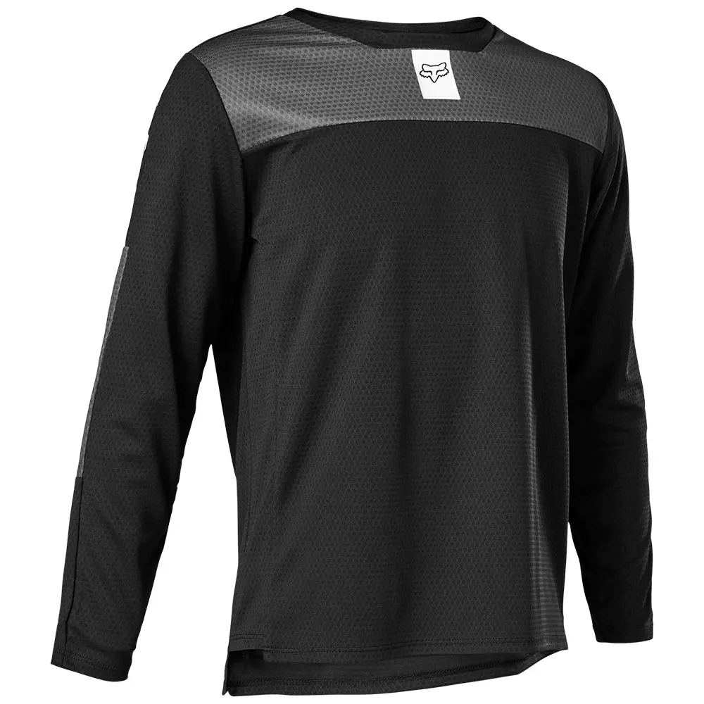 Fox Youth Defend Ls Jersey [Black] 1