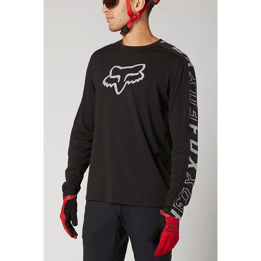 Fox Ranger Drirelease Ls Jersey [Black] 1