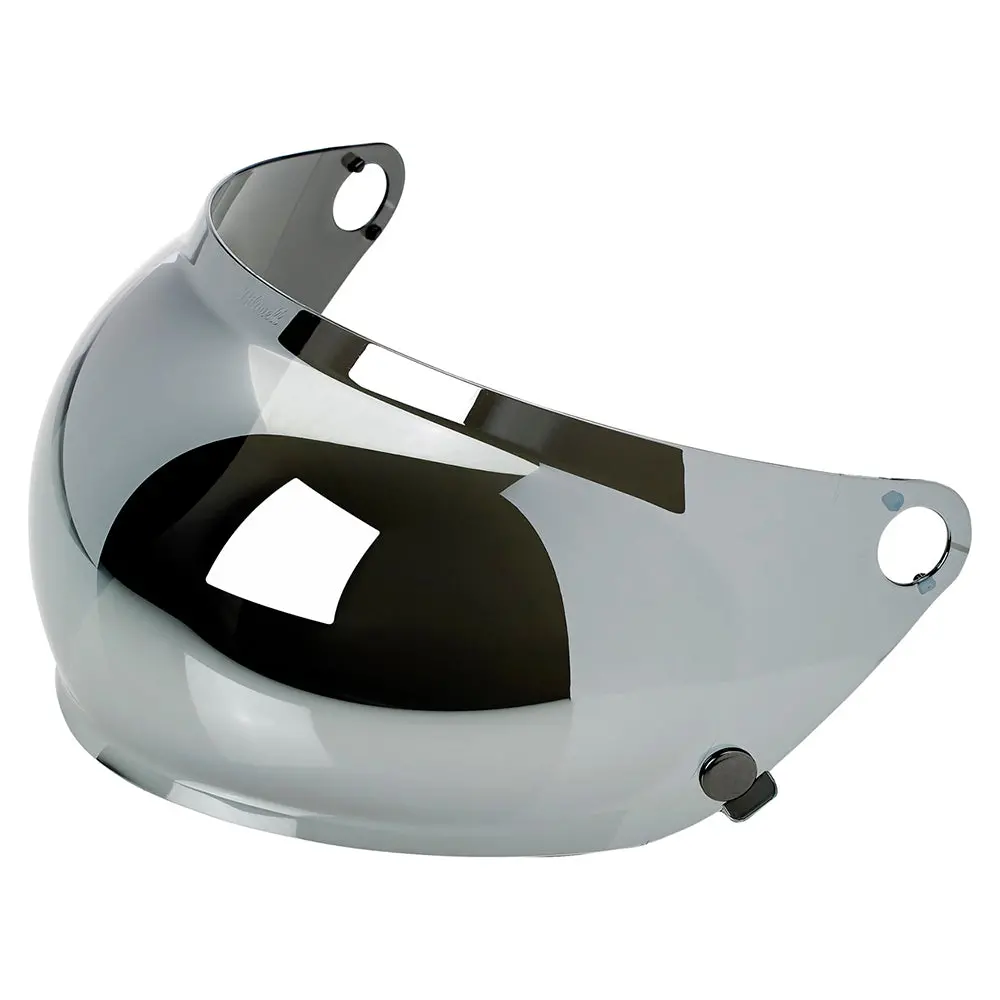 Biltwell Gringo S Gen2 Bubble Visor [Chrome Mirror] 1