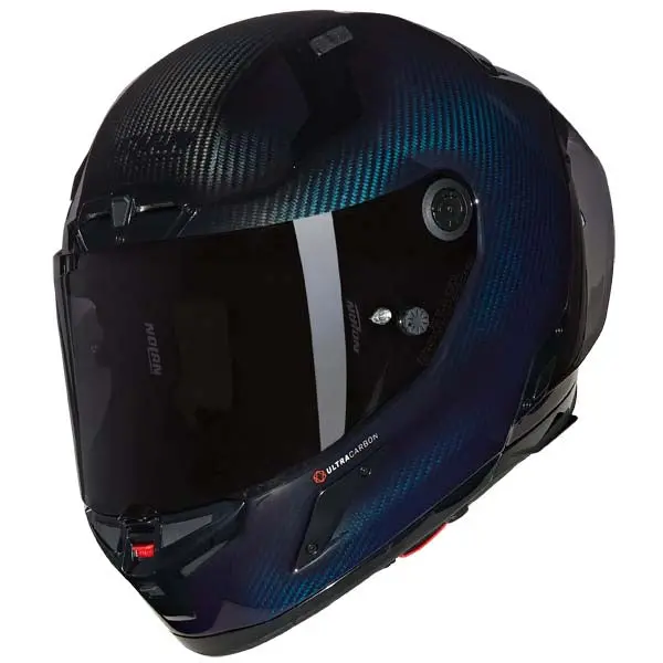 Nolan Xseries X-804 Rs Ultra Carbon Full Face Helmet - Liquido Blue 3