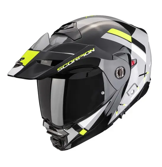 Scorpion Exo Adx-2 - Galane Gry/Blk/Neon Yel (Modular) 1
