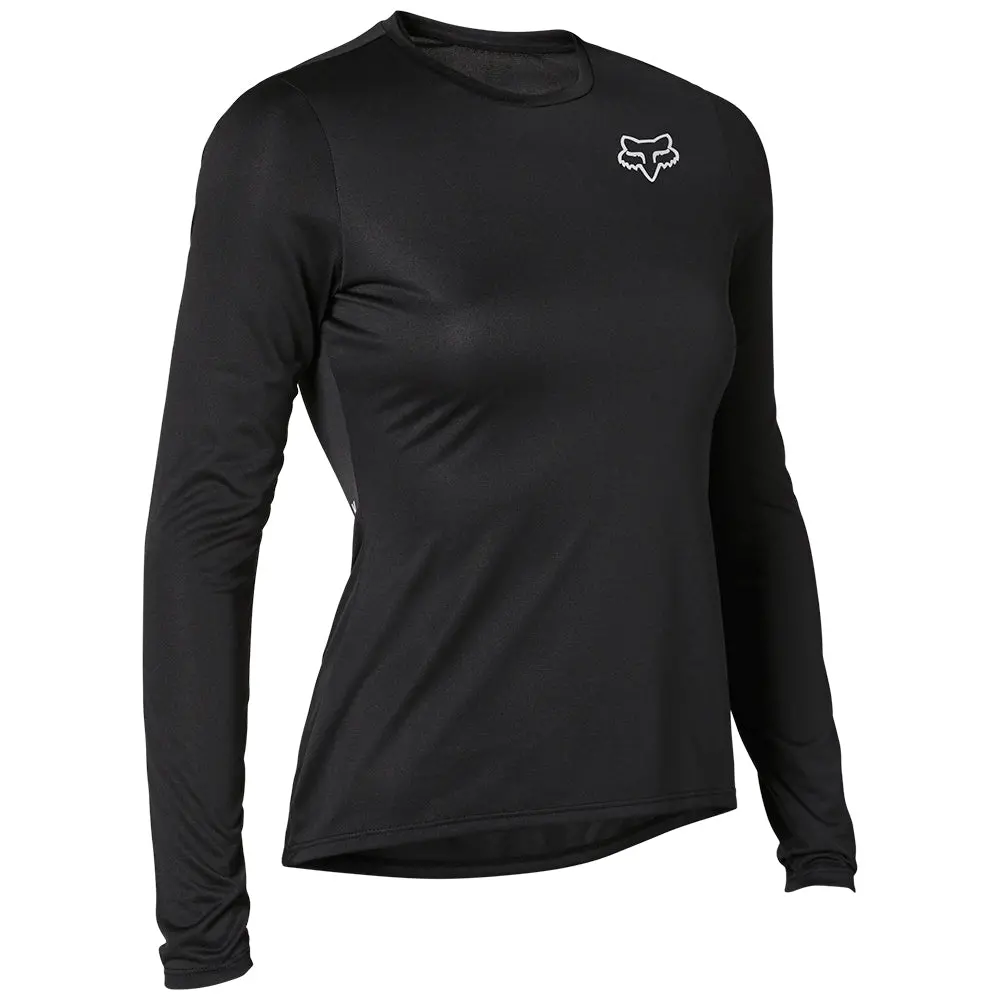 Fox Womens Tecbase Ls [Black] 1