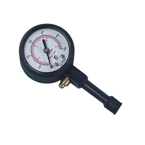 Lampa Rubber/Metal Tyre Gauge Dial Max 42 Bar / 60 Psi 1