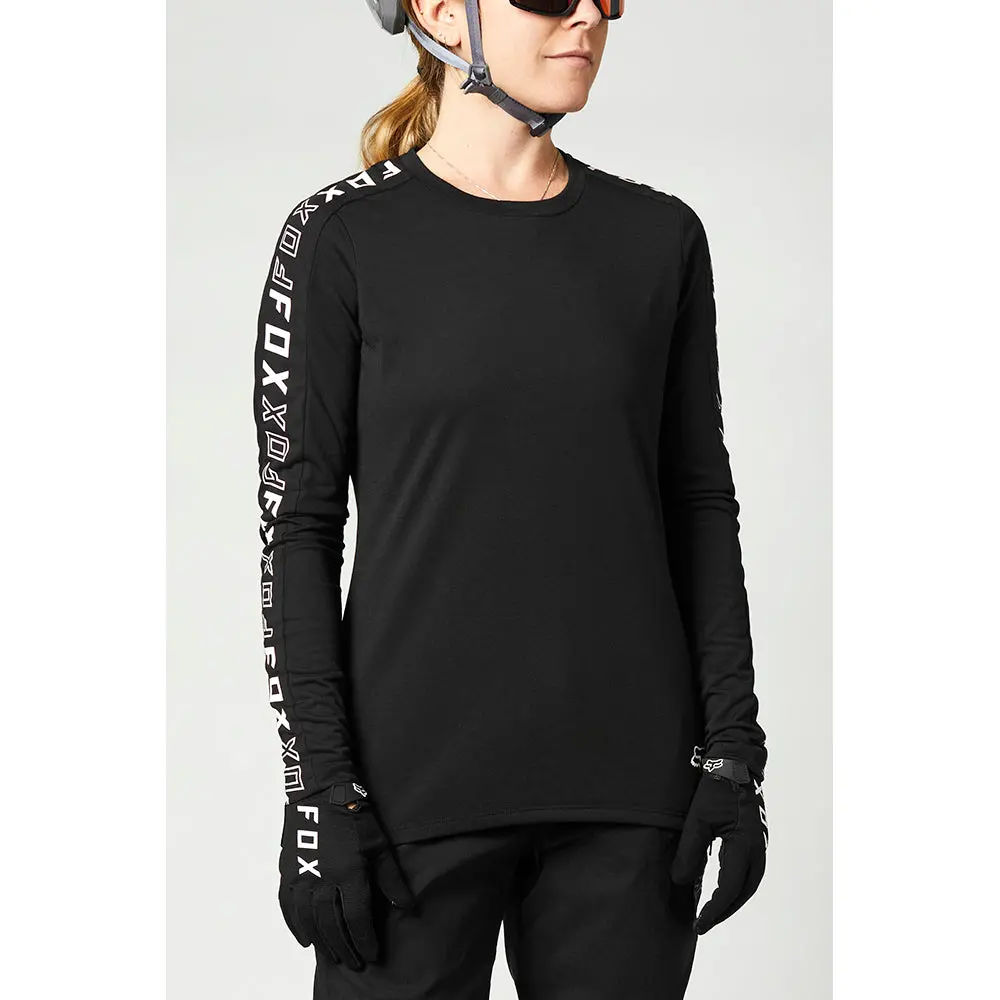 Fox Womens Ranger Drirelease® Ls Jersey [Black] 1