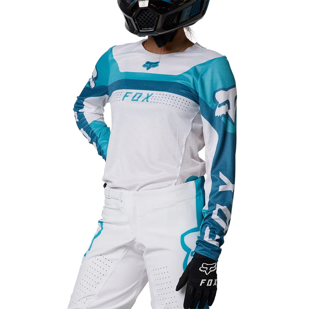 Fox Womens Flexair Efekt Jersey [Teal] 1