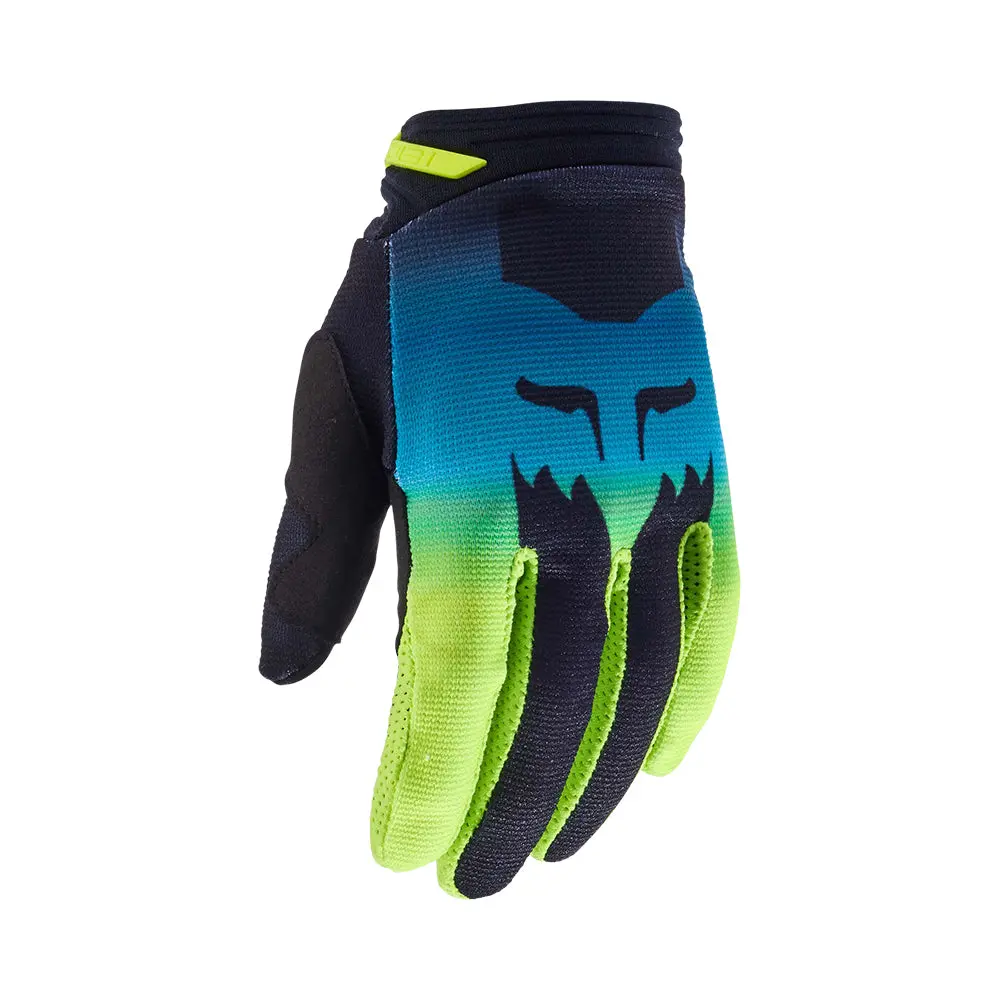 Fox Youth Girls 180 Flora Gloves [Black/Yellow] Ym 1