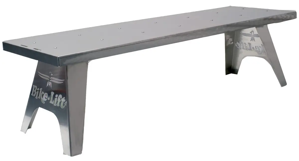 Bike Lift Aluminum Bench 1