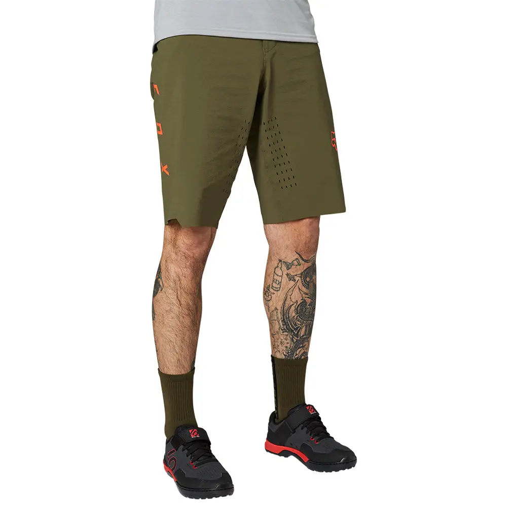 Fox Flexair Shorts No Liner [Olive] 1
